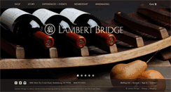 Desktop Screenshot of lambertbridge.com